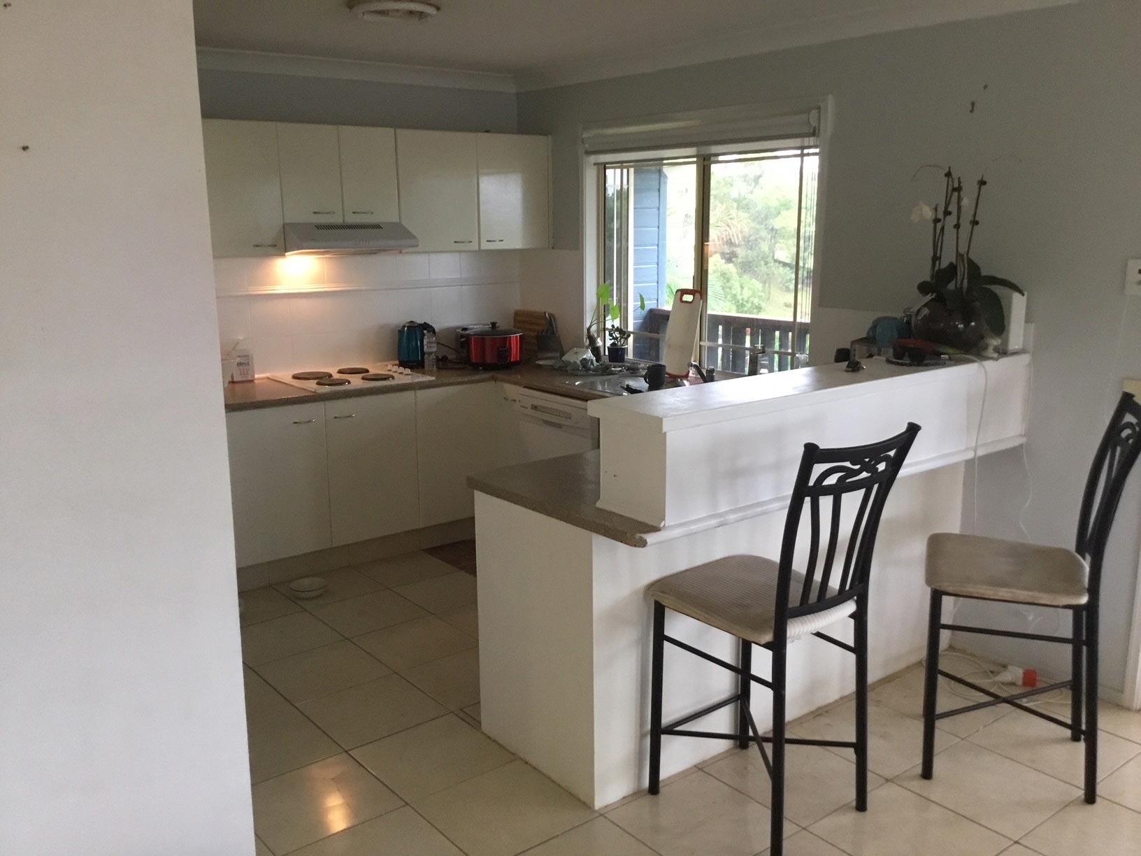 Bathroom Transformation — before renovation, South Florida