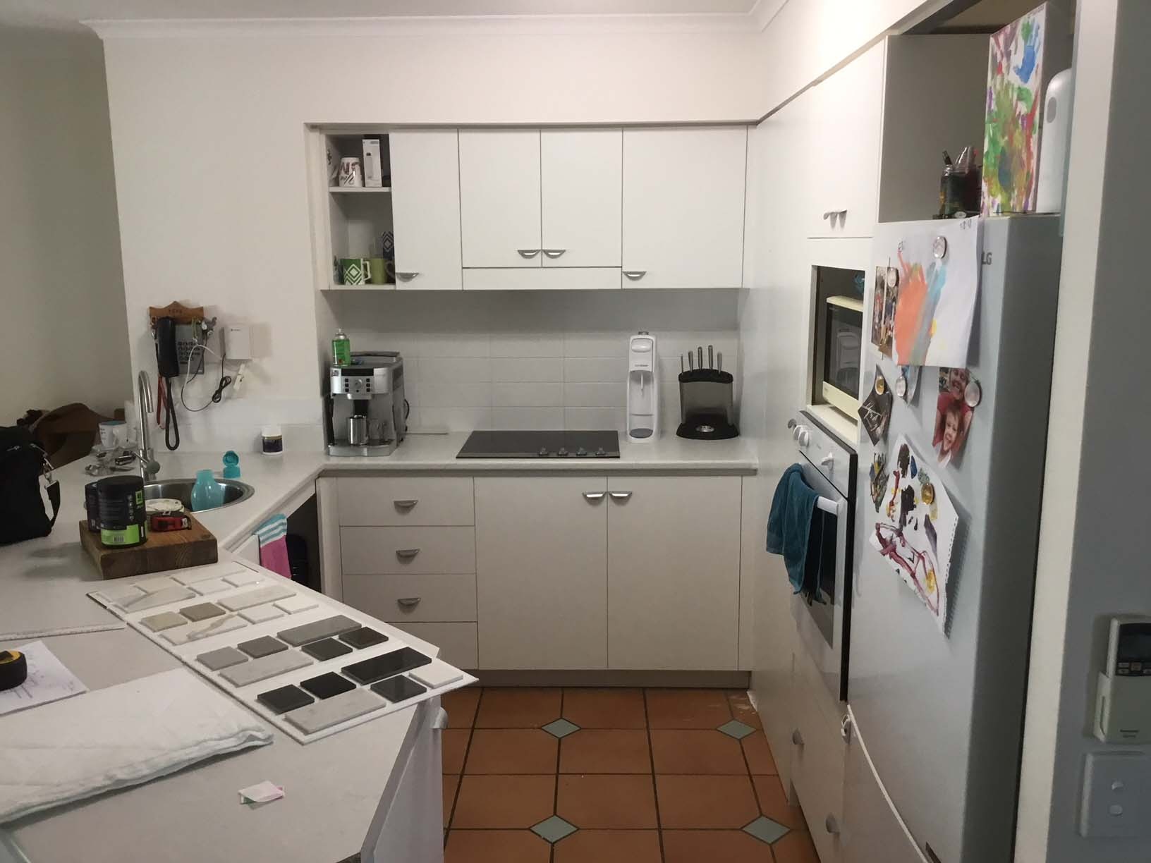 Bathroom Transformation — before renovation, South Florida