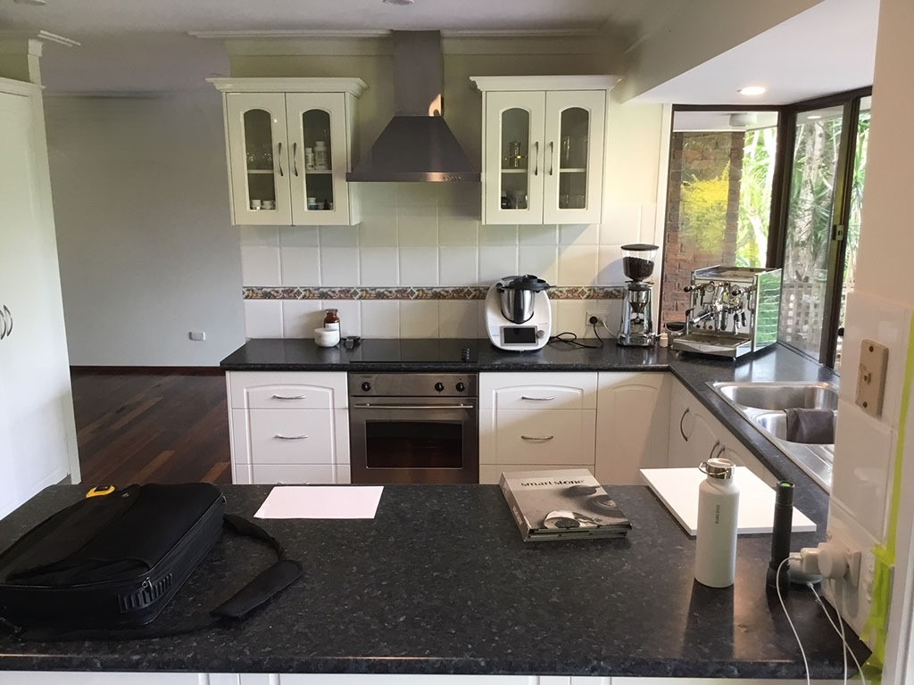 Bathroom Transformation — before renovation, South Florida